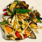 Best Spicy Mussels w. Basil Sauce in Savannah, GA